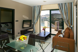 Penthouse Living Room at the San Pawl Hotel St. Paul's Bay