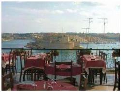 British hotel valletta restaurant view