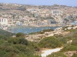 Wardija hilltop village view