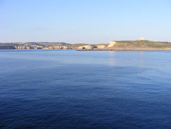 Comino in the distance Comino in the distance