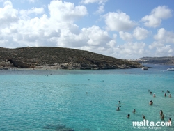 The blue lagoon of Comino