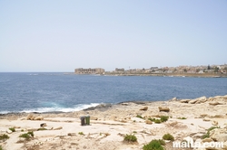 View of the Jerma Palace hotel from the Zonqor Tower of Marsascala