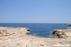 the pool and the sea at St. Peter's pool