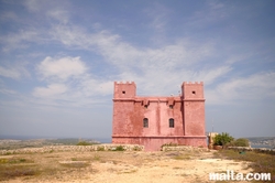 Santa Agatha Red Tower near Mellieha