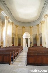 nave of St Paul Anglican Church Valletta