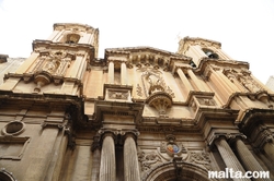 top of St Paul Shipwreck Church in Valletta top of St Paul Shipwreck Church in Valletta