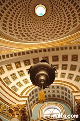 Lamp in the Mosta Rotunda