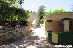 Small house inside the Buskett Gardens