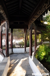 Path in the Garden of Serenity in Santa Lucija