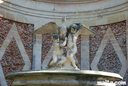 fountain statue at the St. Anton Gardens Attard