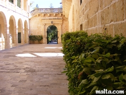 inner courtyard at the St. Anton Gardens Attard