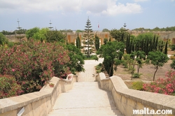 stairs at Ta´Qali National Park