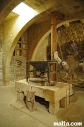 mill at folklore museum victoria Gozo mill at folklore museum victoria Gozo