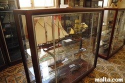 Different ship models at the Kelinu grima maritime museum Different ship models at the Kelinu grima maritime museum