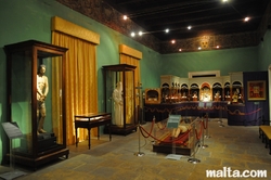 Museum inside the Inquisitor's Palace of Vittoriosa