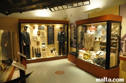 british uniforms  war museum valletta