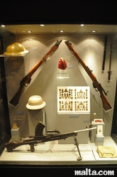 colonial rifles  war museum valletta
