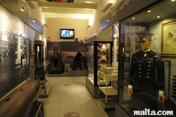 officer uniforms war museum valletta