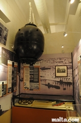 submarines at  war museum valletta