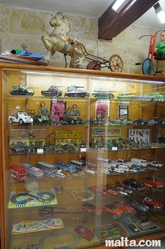 cars and buses at Malta Toy Museum