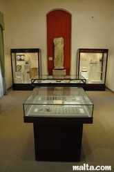 statues and ornments in the Museum of Archaeology Victoria Gozo statues and ornments in the Museum of Archaeology Victoria Gozo