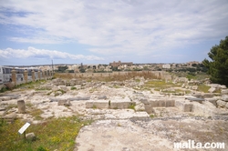 Ruins of the Domus Romana Museum of Rabat