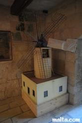 Small model of kola windmill xaghra gozo Small model of kola windmill xaghra gozo