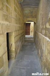 corridor of the old prison museum in Gozo