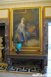 lady portrait in Palazzo Parisio