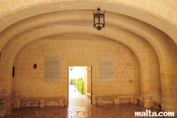 Second entrance to the San Anton Garden in Attard Second entrance to the San Anton Garden in Attard