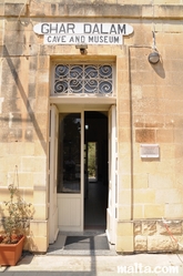 Entrance to the Ghar Dalam Cave's Museum in Birzebbuga