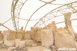Erected stones of the Hagar Qim Temples