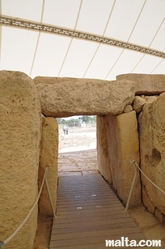 Exit of the Hagar Qim Temples