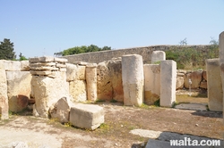 room of tarxien temples
