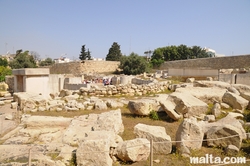 view of tarxien temples