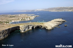 Santa Maria caves Comino