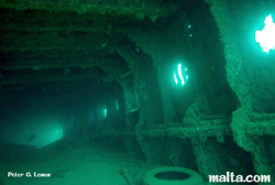 Inside the HMS Maori Valletta