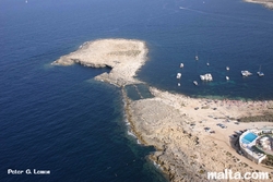 Qawra point reef Qawra point reef