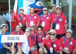 Malta team of Kingfisher Sport fishing association