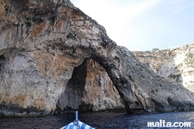 blue grotto arch