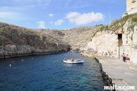 blue grotto harbour