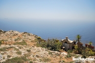 Christian monument by the dingli cliffs