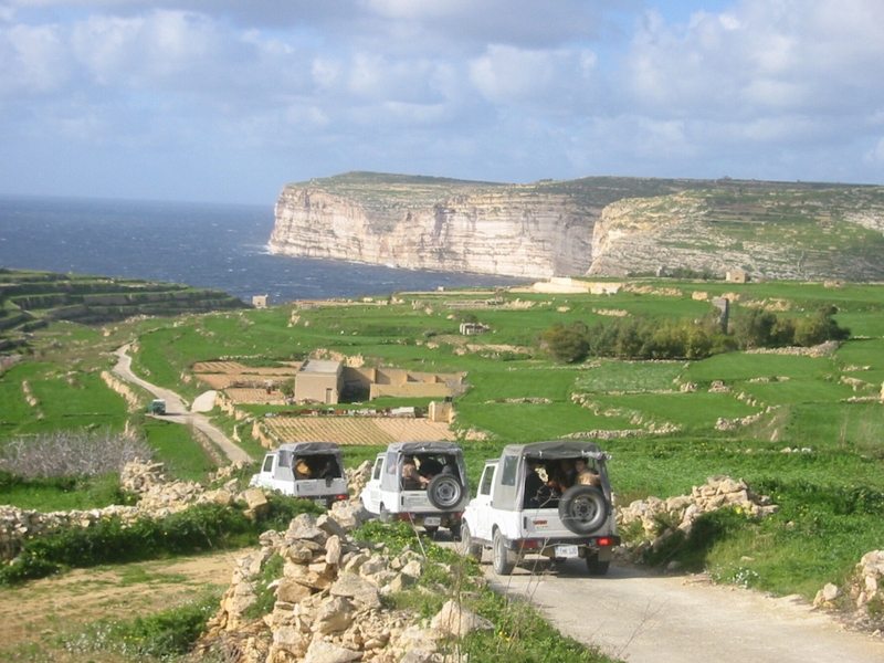 malta gozo jeep tour