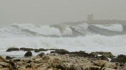 high winds and waves in malta storm 2012