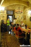 Grotto tavern Restaurant's dining room