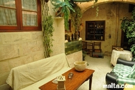 Inside yard of the Grotto tavern Restaurant Inside yard of the Grotto tavern Restaurant