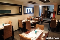 Serafino Restaurant's main dining room from the kitchen Serafino Restaurant's main dining room from the kitchen