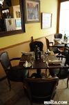 ambrosia restaurant valletta table detail mirror