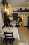 Rubino restaurant valletta blackboard Rubino restaurant valletta blackboard
