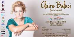 claire baluci september concert claire baluci september concert